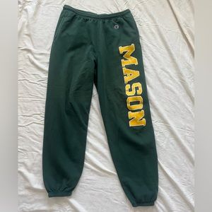George Mason University Champion Sweatpants